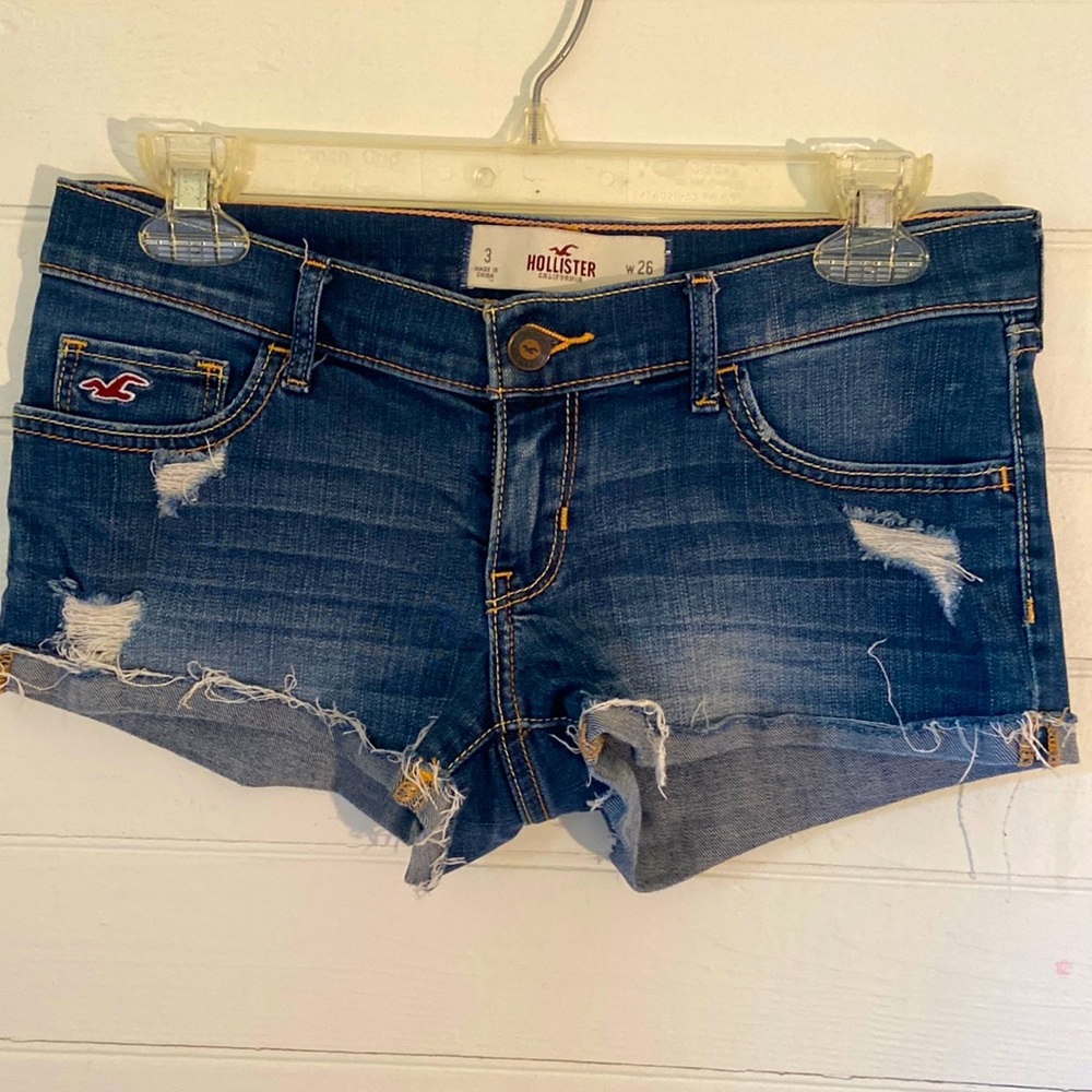 Hollister 3/26 denim shorts